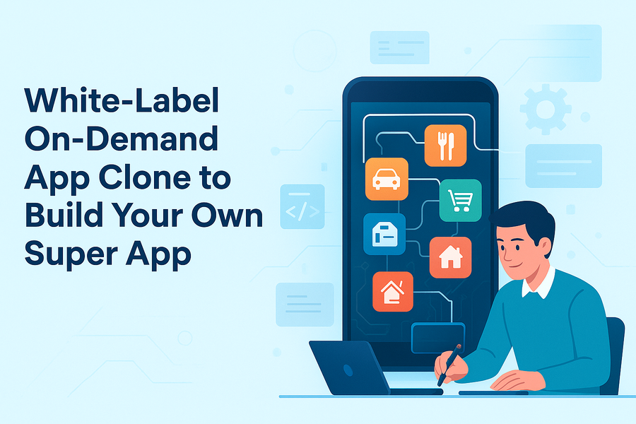 White-Label On-Demand App Clone to Build Your Own Super App